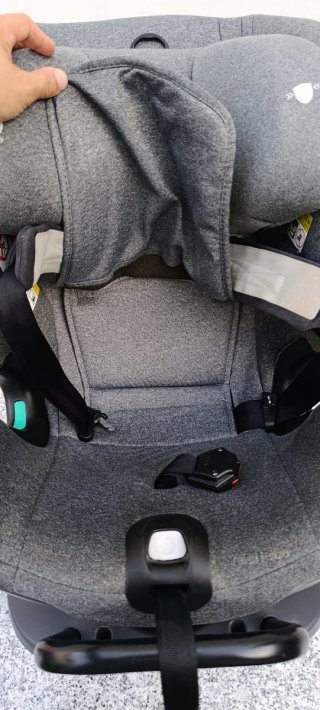 Silla de coche bebé gris