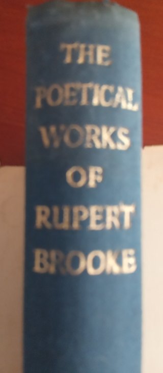 Libro Rupert Brooke Poetical Works 1947 Faber