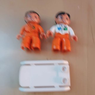 Lote figuras Enfermeros Lego Duplo Original
