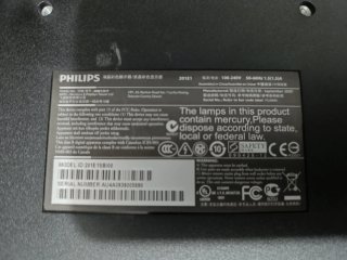 Monitor Philips 201E