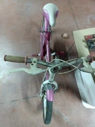 Bici niña rosa