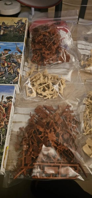 Lote Figuras Revell 1/72 Soldados Históricos