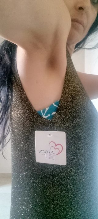 Abito estivo donna oro e nero