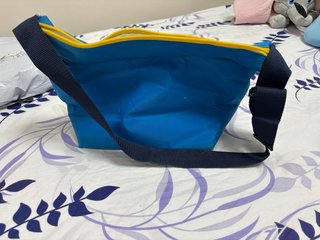 Bolso The Simpsons Bart Amarillo Azul