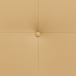 Cabezal de cama gris polipiel