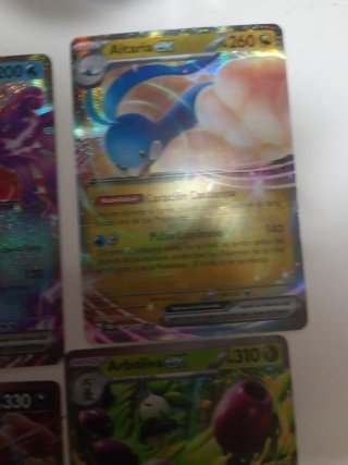 Cartas Pokémon Nidoking Golem EX