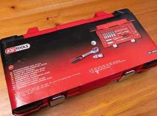 Maletín KS Tools 46 piezas nuevo sistema imperial