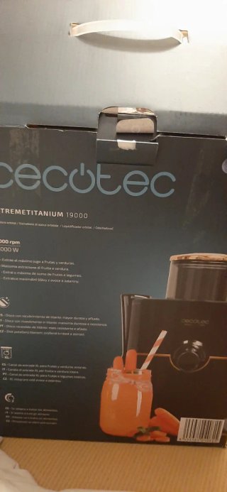 Licuadora Cecotec Extrametitanium 19000