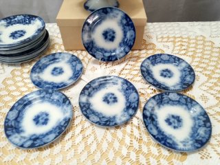 Servizio piatti S.C.Richard porcellana blu