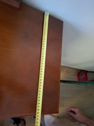 URGE Mudanza Cómoda de madera con espejo