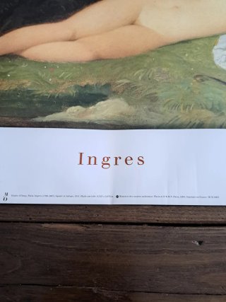 Lámina artística de Ingres