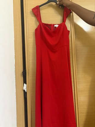 Vestido rojo talla M