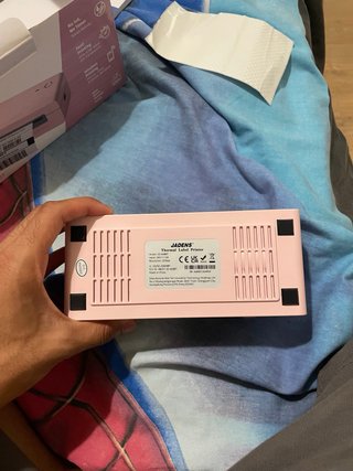 Impresora de etiquetas JADENS JD-668BT Rosa