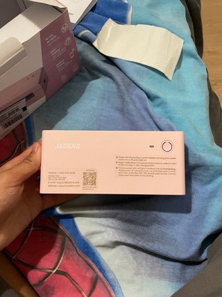 Impresora de etiquetas JADENS JD-668BT Rosa