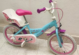 Bicicleta infantil niña