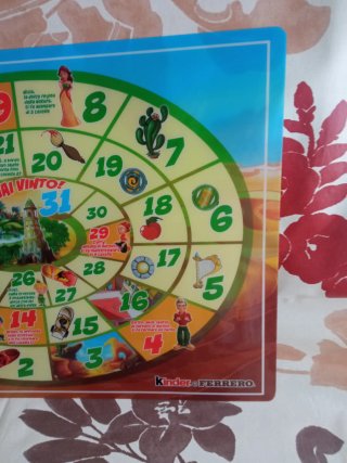 Gioco dell'Oca Skatenini Kinder Ferrero
