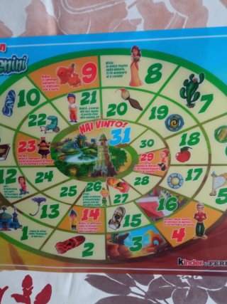 Gioco dell'Oca Skatenini Kinder Ferrero