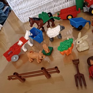 Lote animales granja Lego Duplo Original