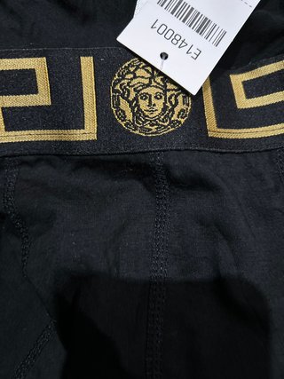 Calzoncillo Versace Negro y Dorado