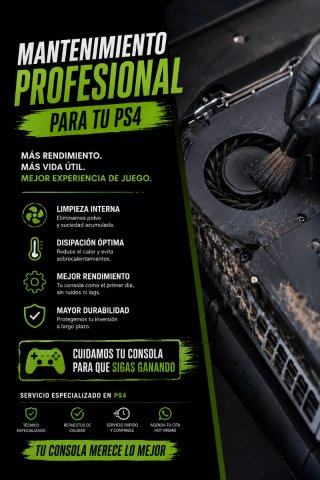 Mantenimiento PS4 | Limpieza + Pasta termica