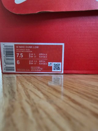 Zapatillas Nike Dunk Low mujer talla 38.5
