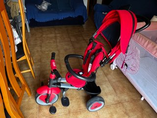 Triciclo Plegable QPlay Rito Rojo