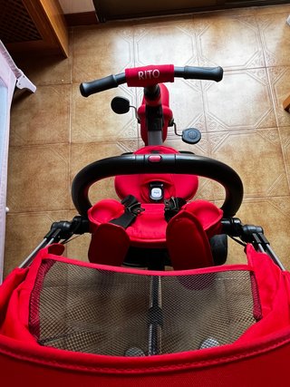 Triciclo Plegable QPlay Rito Rojo