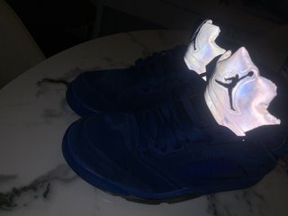 Jordan 5 Azul/Gris