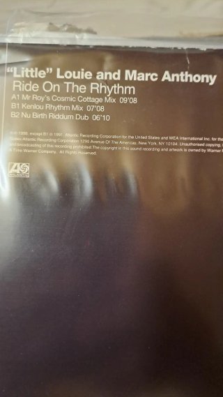 Little Louie & Marc Anthony - Ride On The Rhythm
