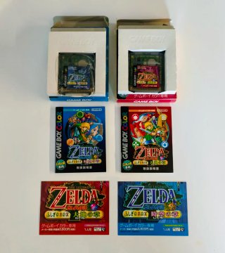 Zelda Oracle of Ages / Seasons Game boy color