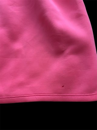 Vestido Miin blanco y rosa