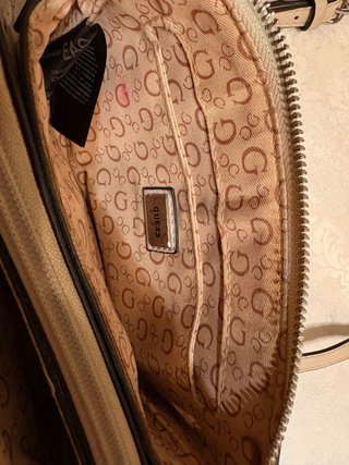 Bolso Guess blanco roto