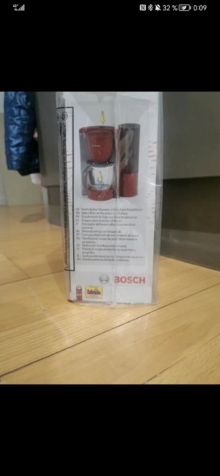 Cafetera Juguete Bosch Roja