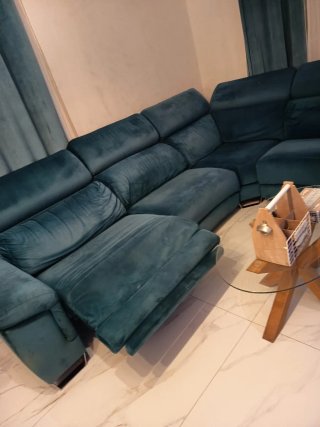 Sofa rinconero verde