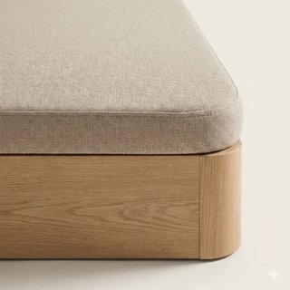 Cama con Colchón y Almacenamiento