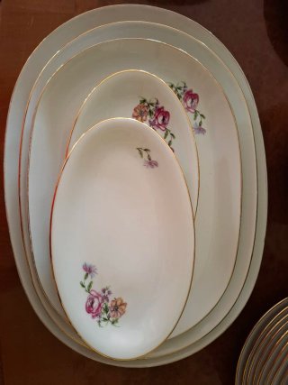 Vajilla Vintage MAN Años 60 Porcelana