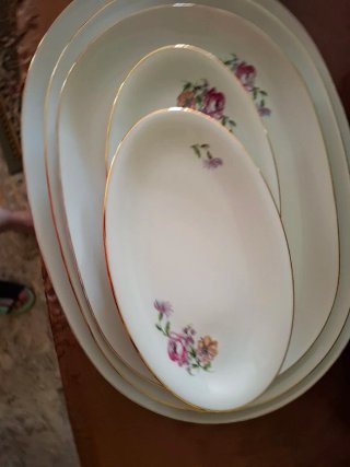 Vajilla Vintage MAN Años 60 Porcelana