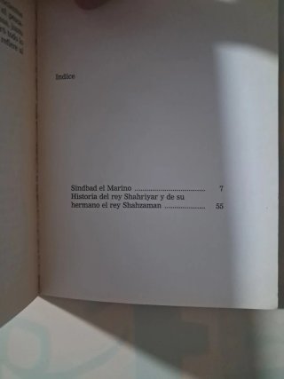 Libro Sindbad el Marino
