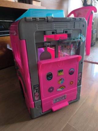 Caravana tobogán Barbie