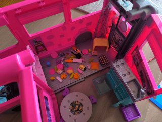 Caravana tobogán Barbie