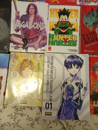 Pack de mangas en Castellano.