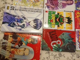 Pack de mangas en Castellano.