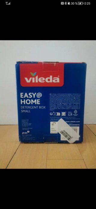 Caja detergente Vileda Easy@Home pequeña