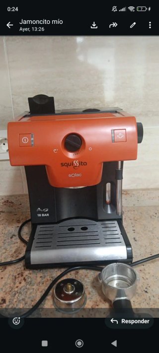 Cafetera Solac Squisita 18 BAR
