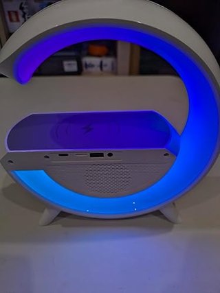 Lámpara con Cargador Inalámbrico 15W