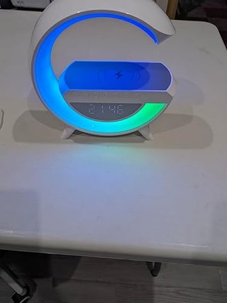 Lámpara con Cargador Inalámbrico 15W