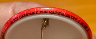 Chapa Vintage Club Disney 1990 - Alemania (Nueva)