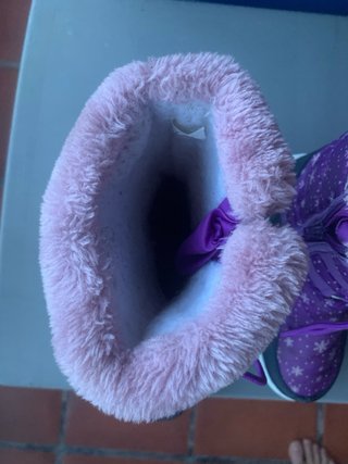 Botas de Nieve Niña Talla 29-30