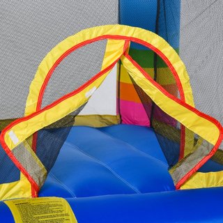 Castello Gonfiabile per Bambini con Trampolino e P