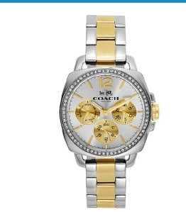 Reloj Coach Mujer Oro y Plata